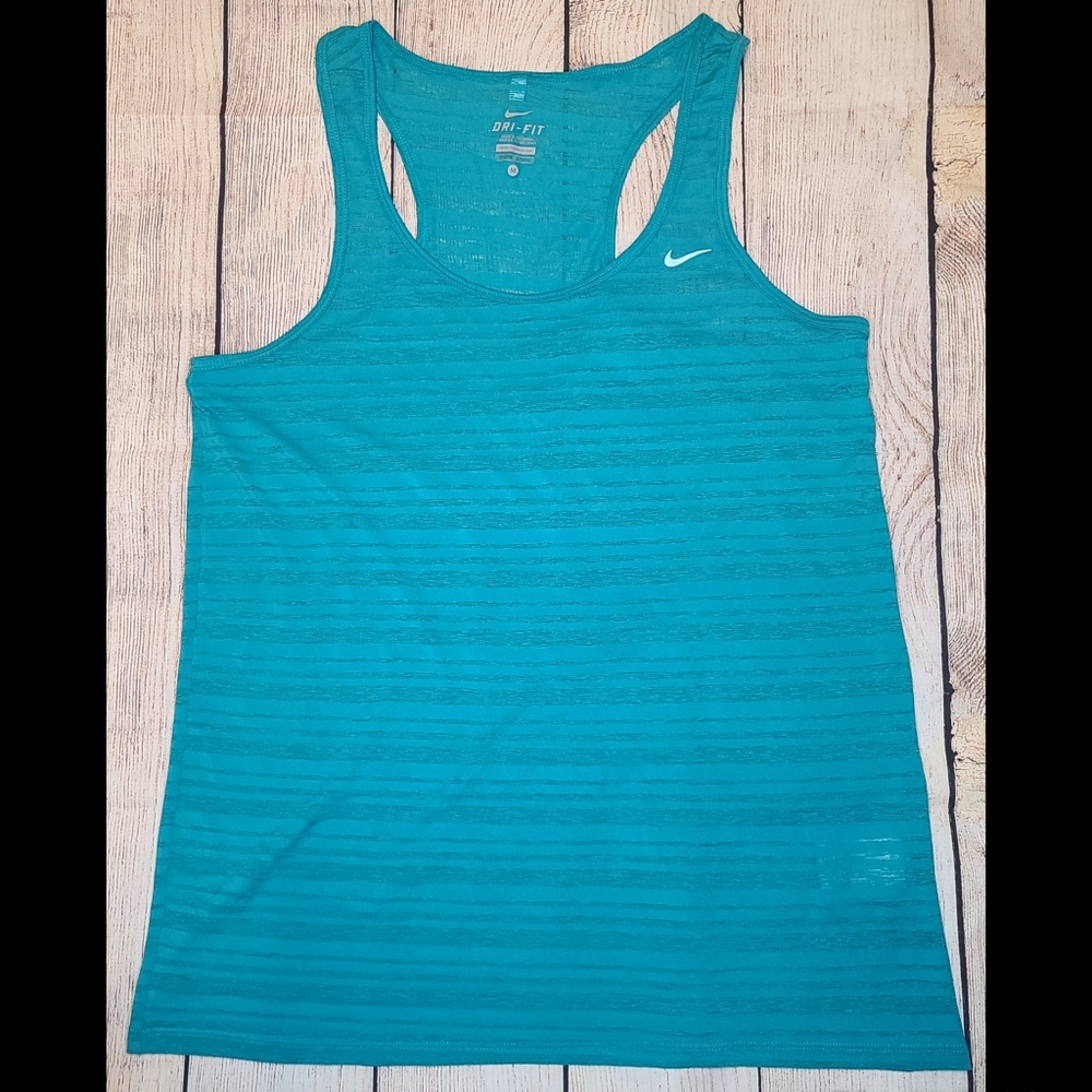 Women's Nike Dri-FIT Racerback Aqua Tank Medium